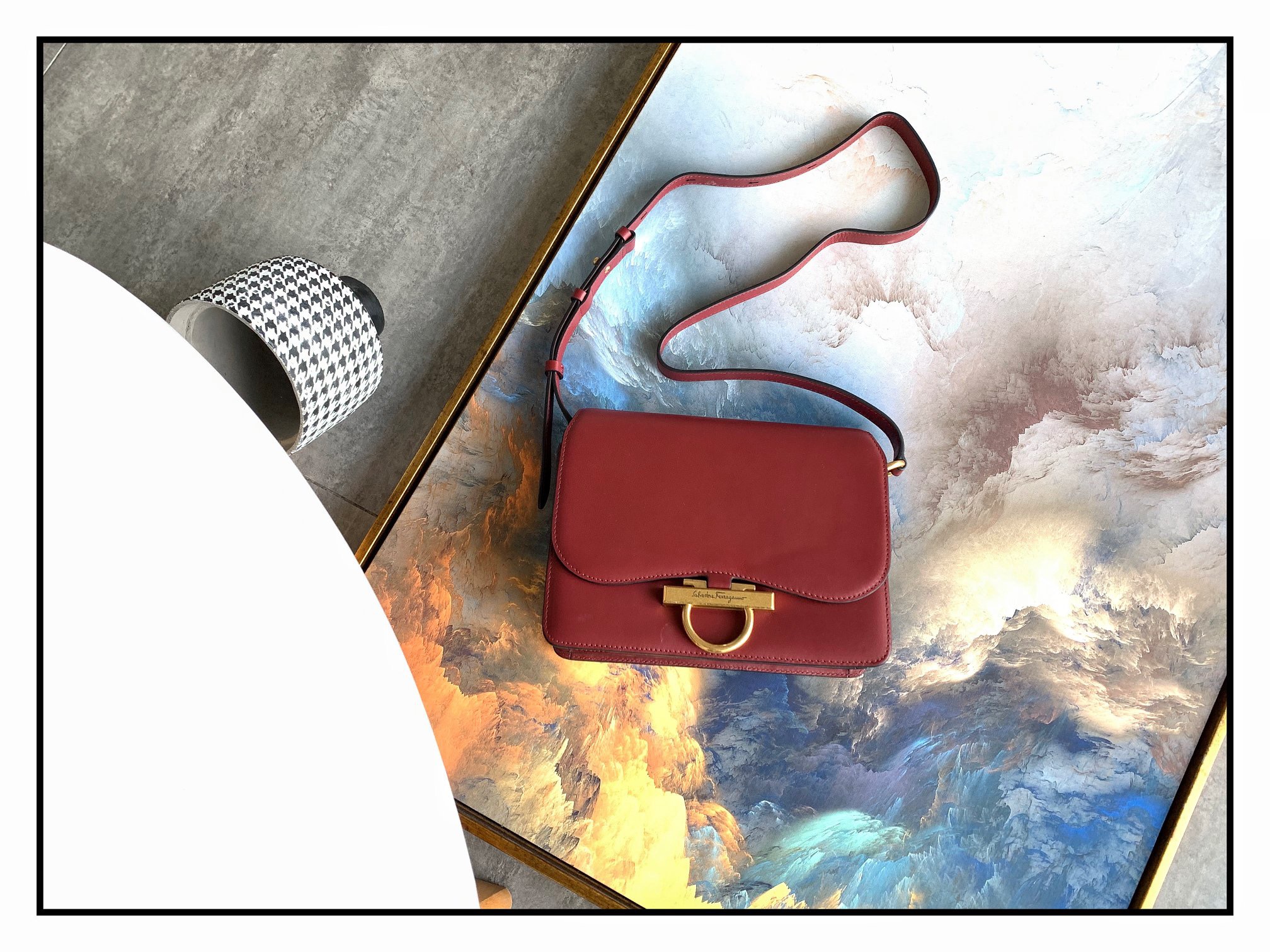 Ferragamo 살바토레 페라가모 SS2023 클래식 가죽 플랩 백 4