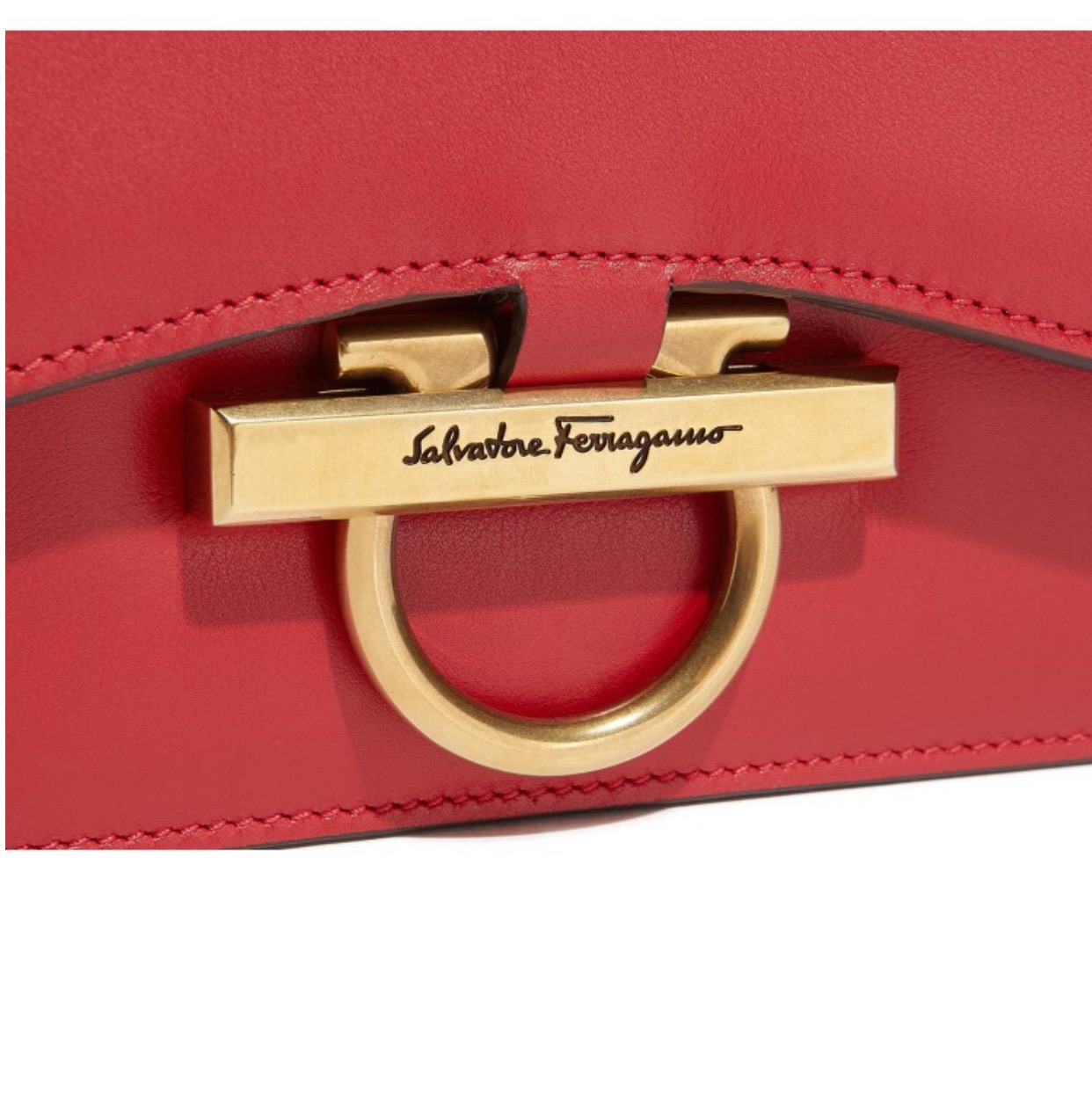 Ferragamo 살바토레 페라가모 SS2023 클래식 가죽 플랩 백 18