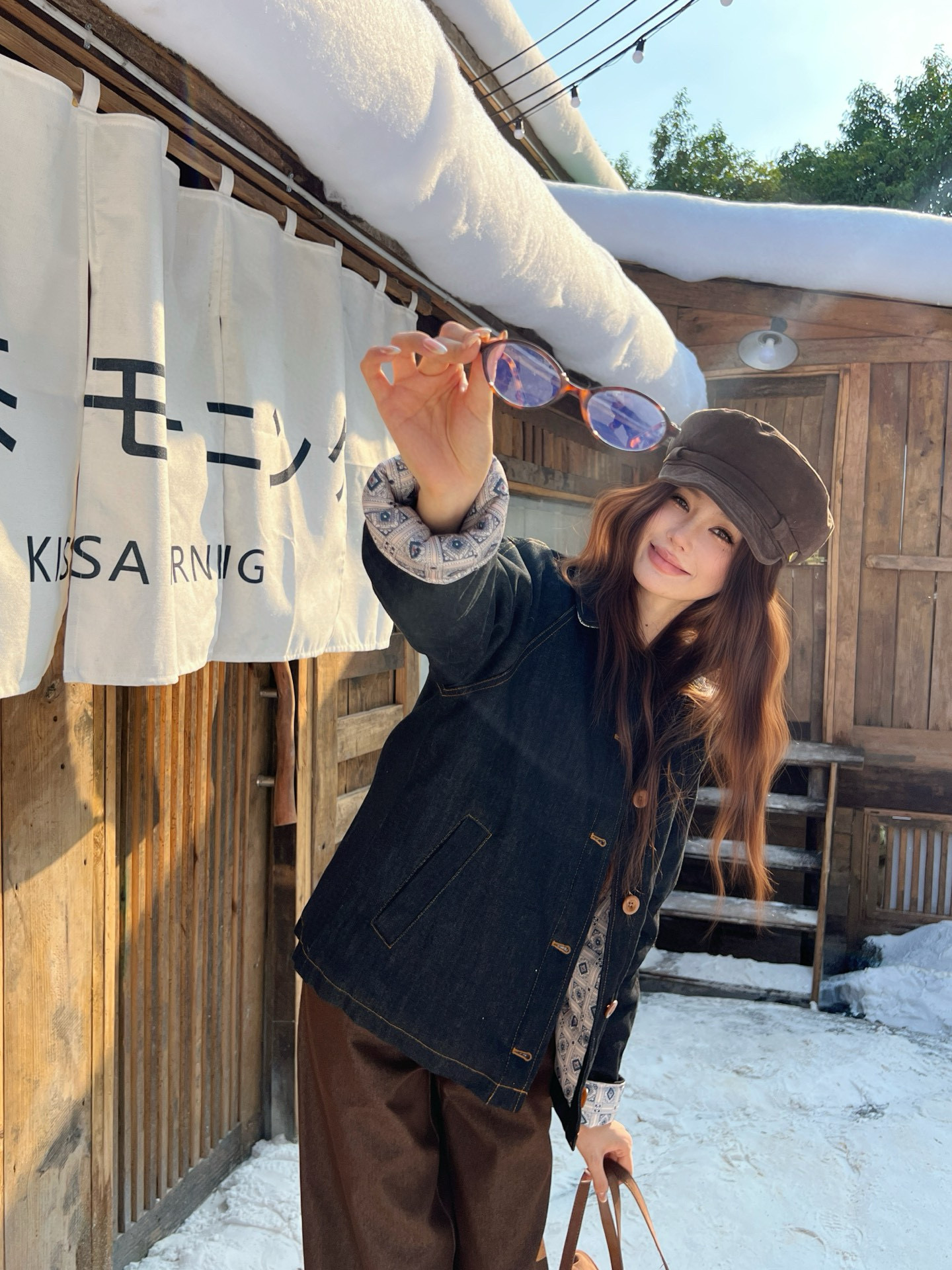 Loro Piana 로로피아나 데님 안감 패턴 카라 자켓 3