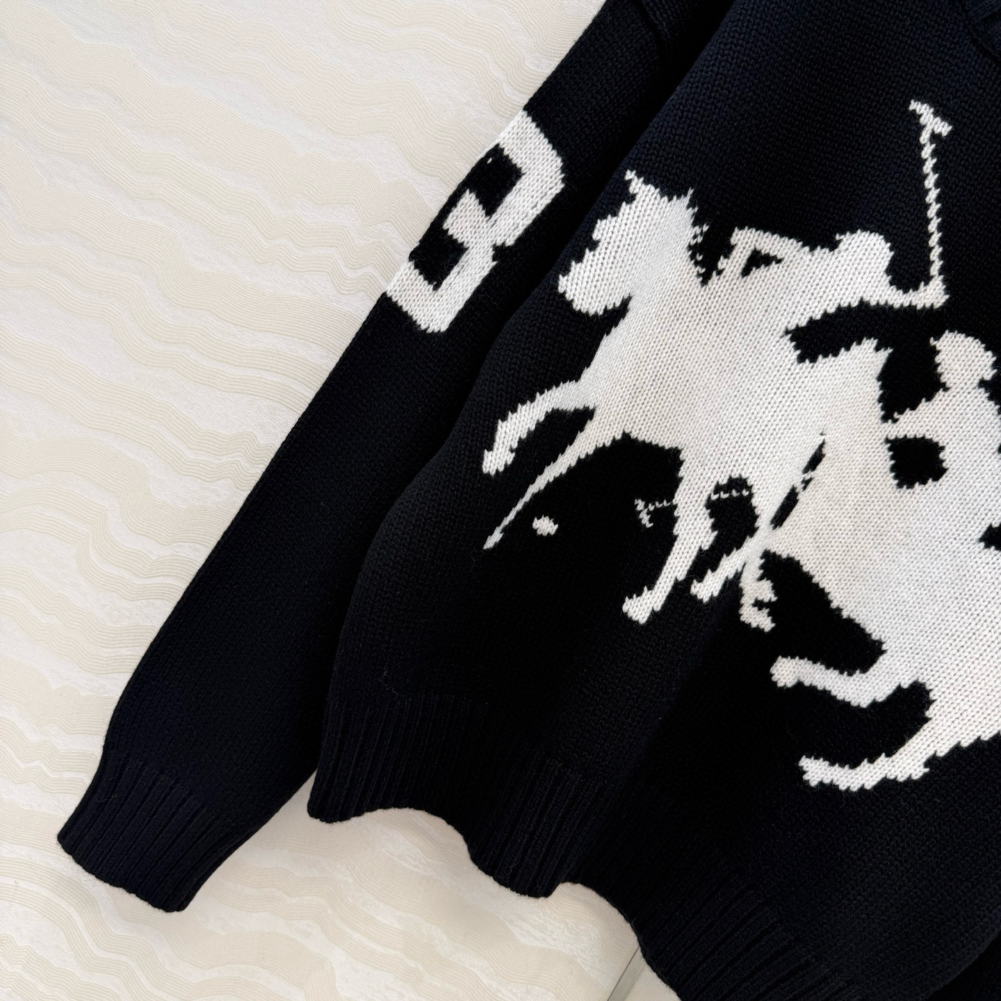 Ralph Lauren 폴로 자수 오버핏 니트 스웨터 5