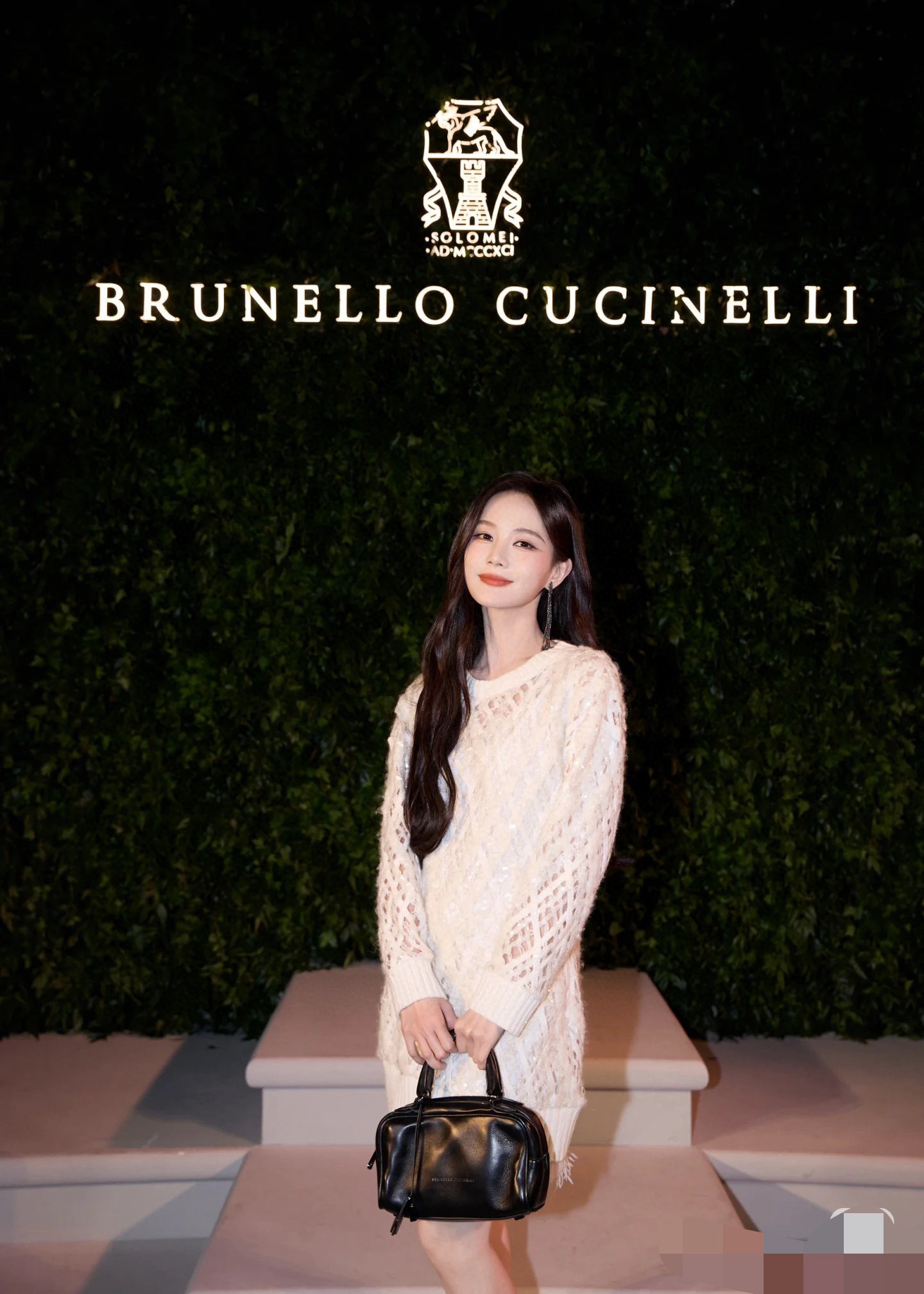 Brunello Cucinelli 브루넬로 쿠치넬리 시퀸 레이스 니트 원피스 2