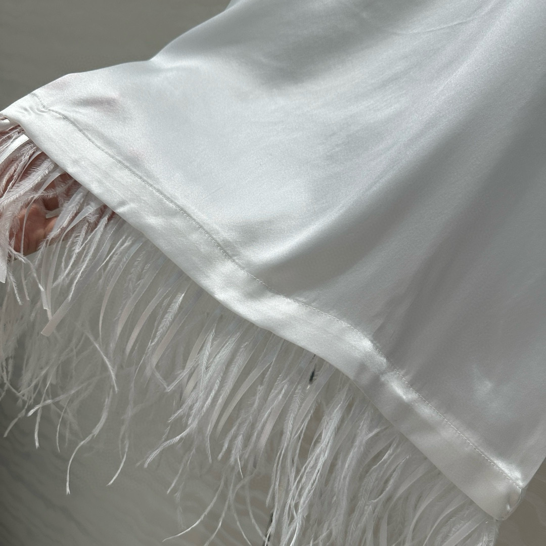 Brunello Cucinelli 브루넬로 쿠치넬리 시퀸 레이스 니트 원피스 11