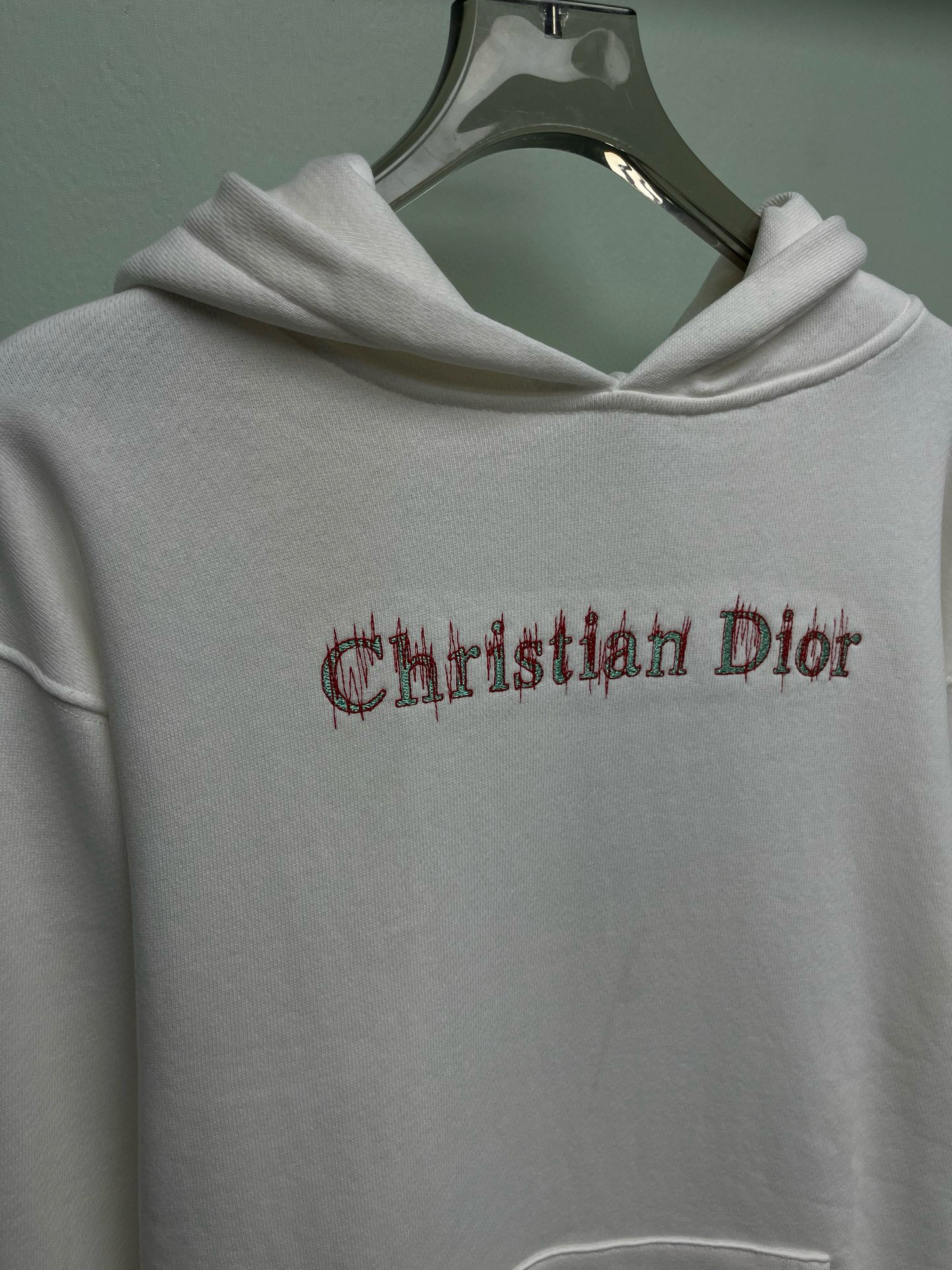Christian Dior 크리스찬 디올 로고 자수 후드 맨투맨 6