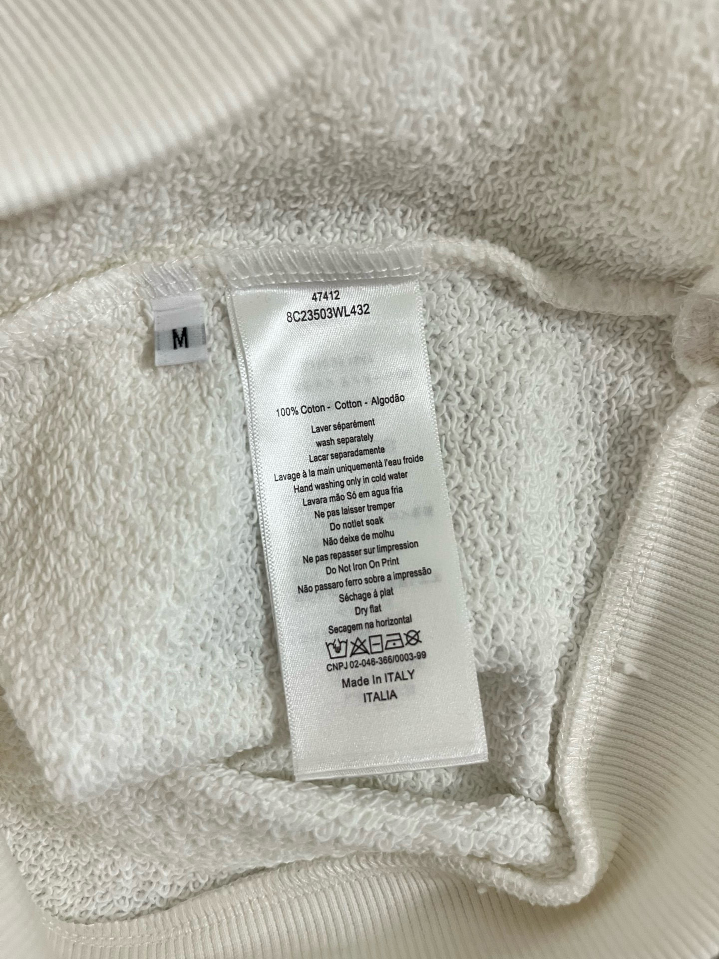 Christian Dior 크리스찬 디올 로고 자수 후드 맨투맨 8