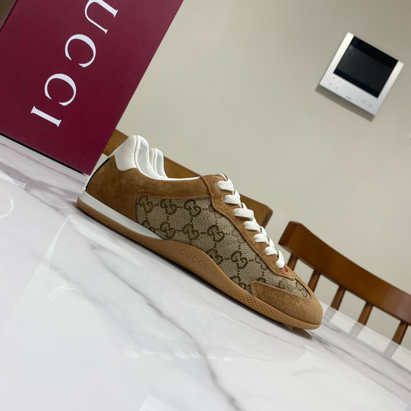 Gucci 구찌 Shift 시리즈 레트로 독일군 스니커즈 2