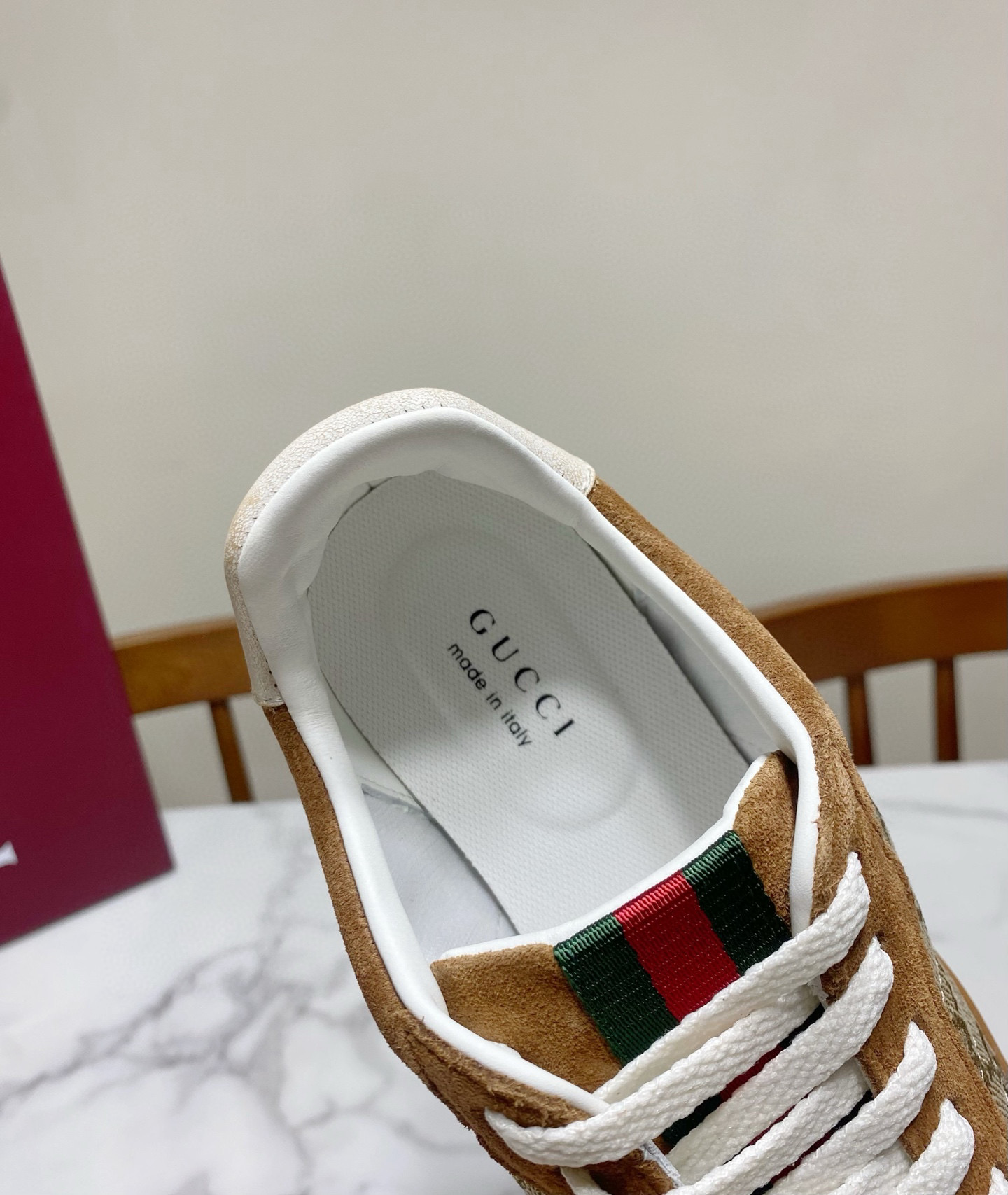 Gucci 구찌 Shift 시리즈 레트로 독일군 스니커즈 9