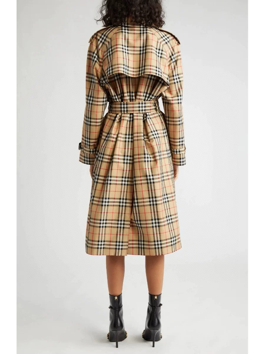 Burberry 버버리 빈티지 체크 더블브레스트 트렌치 코트 3