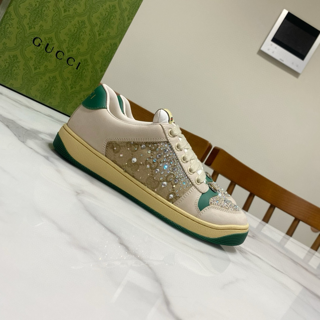 Gucci 구찌 블랙 스팽글 로고 스니커즈 2