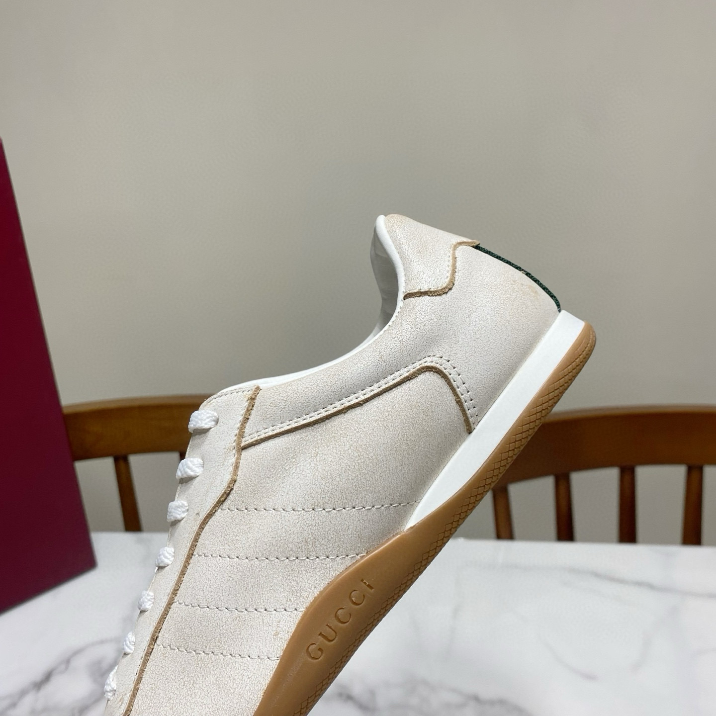 Gucci 구찌 Shift 시리즈 레트로 독일군 스니커즈 8