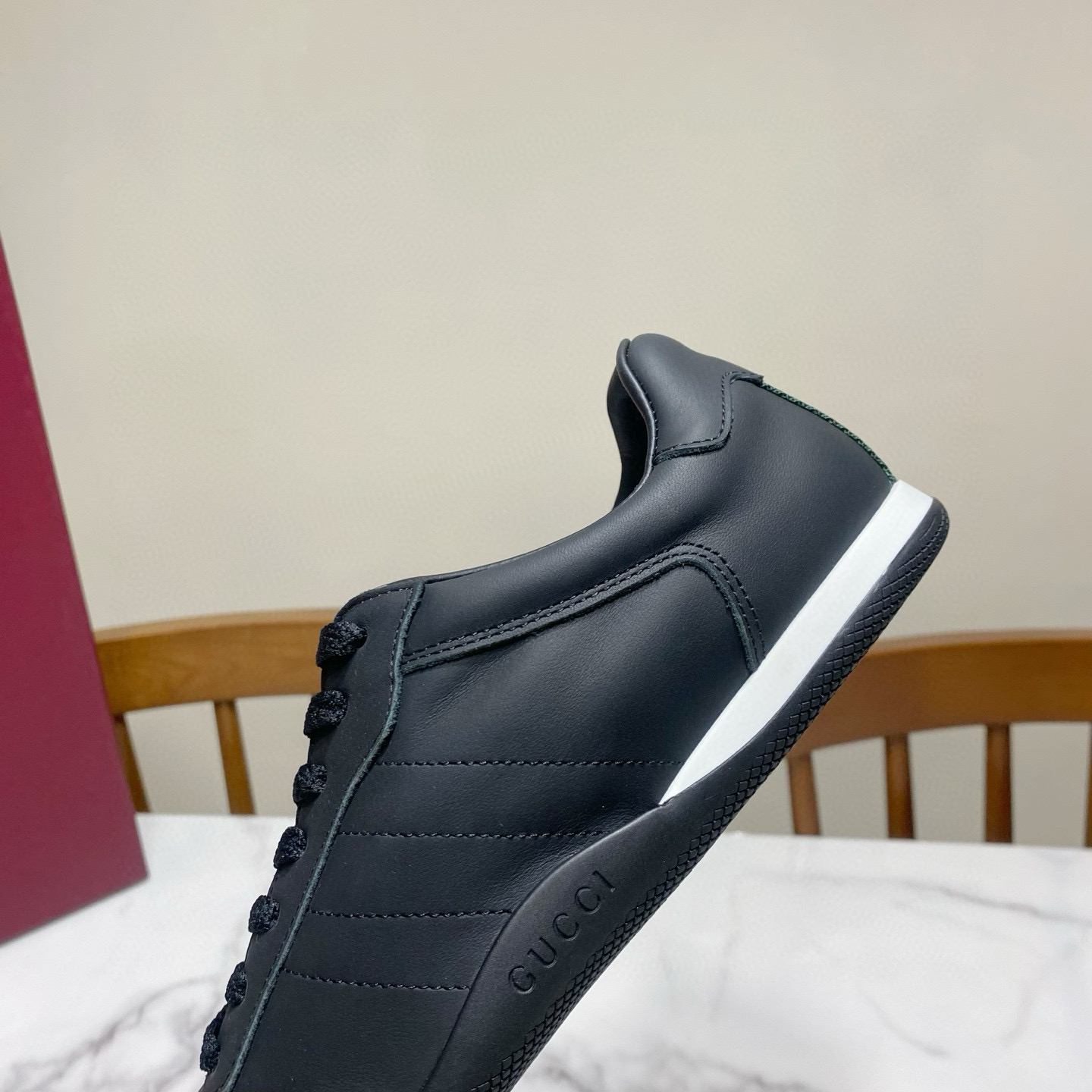 Gucci 구찌 Shift 시리즈 레트로 독일군 스니커즈 8