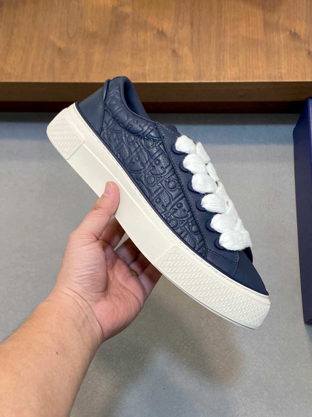 Dior B33 디올 x Denim Tears 오블리크 남성 스니커즈 4