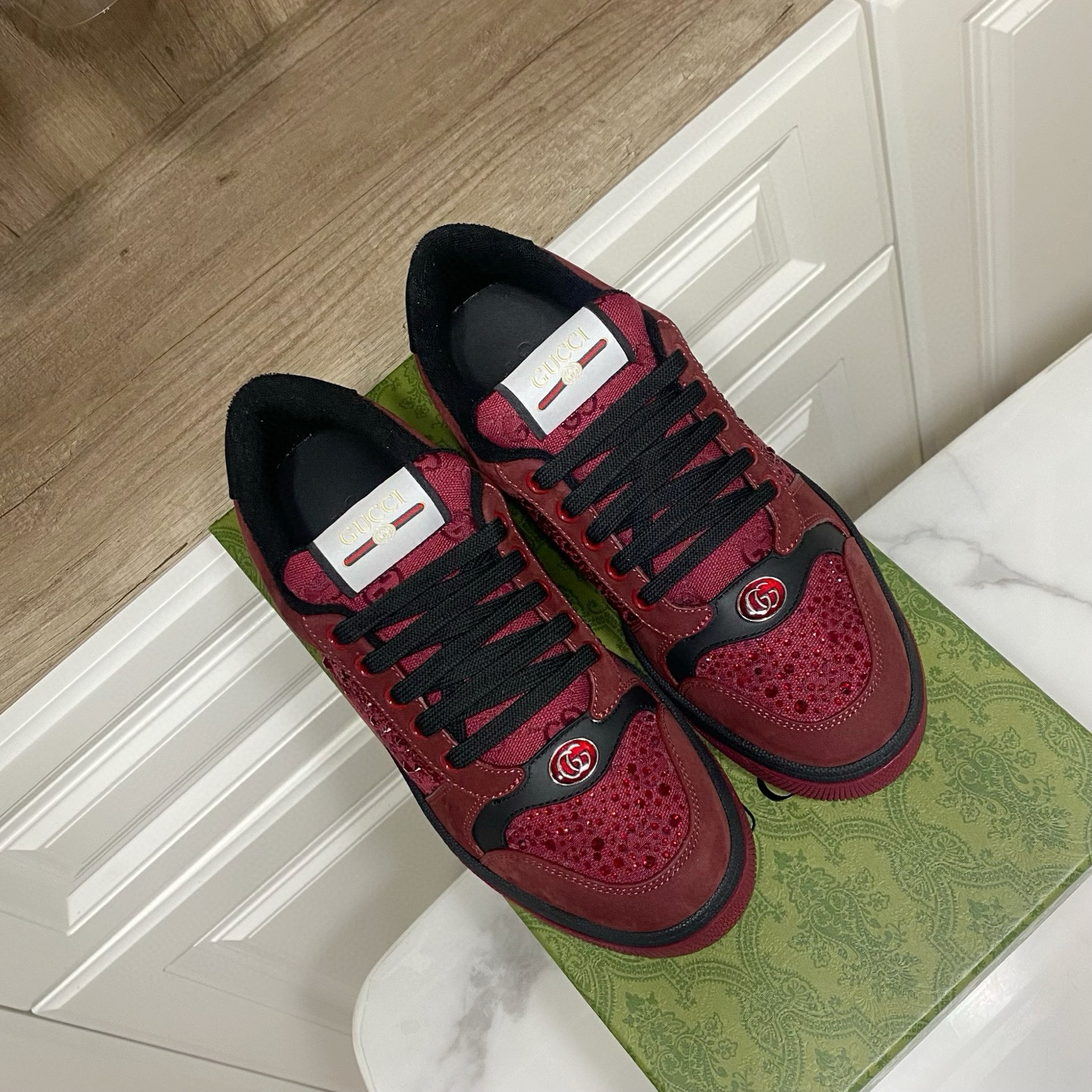 Gucci Ace GG 구찌 에이스 로우탑 스니커즈 4