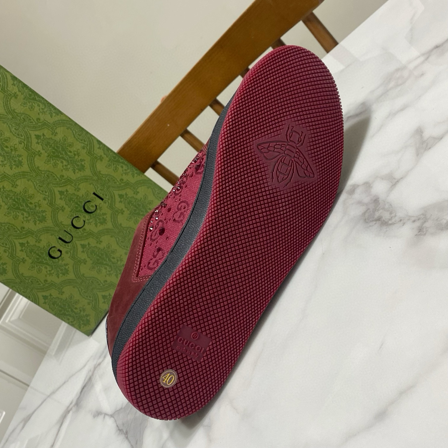 Gucci Ace GG 구찌 에이스 로우탑 스니커즈 5