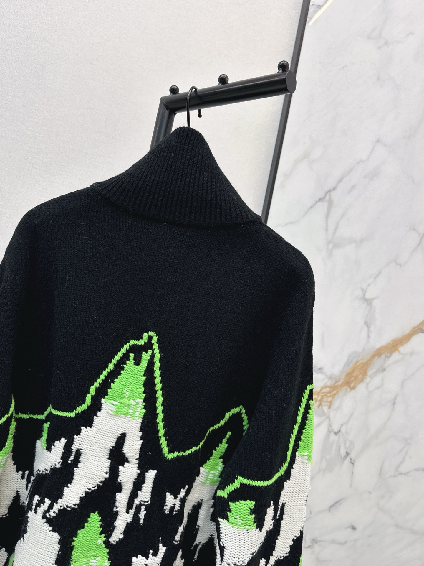 Gucci 구찌 그린 마운틴 패턴 집업 니트 가디건 18