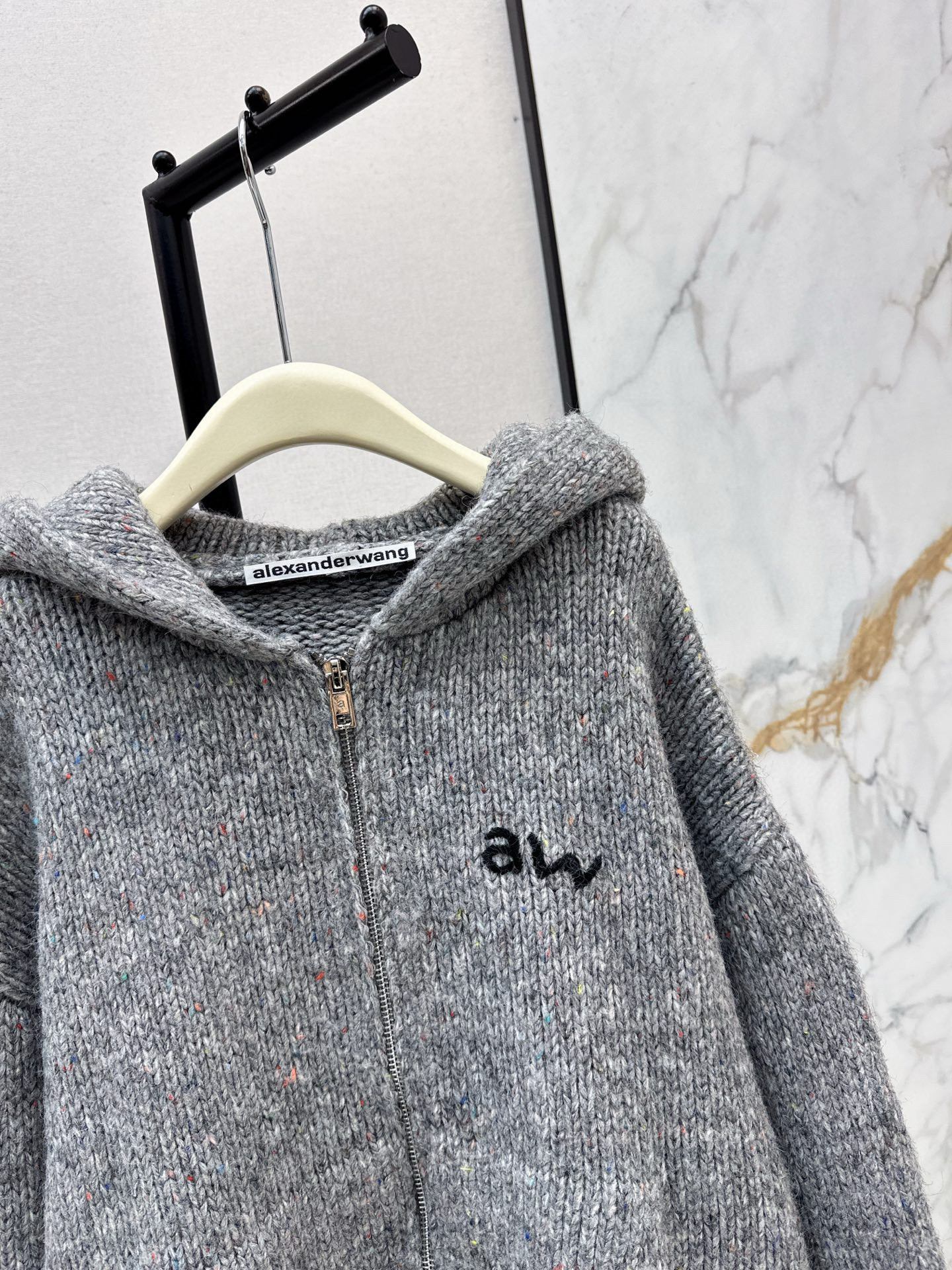 alexanderwang 알렉산더왕 25Ss AW 니트 후드 집업 가디건 11