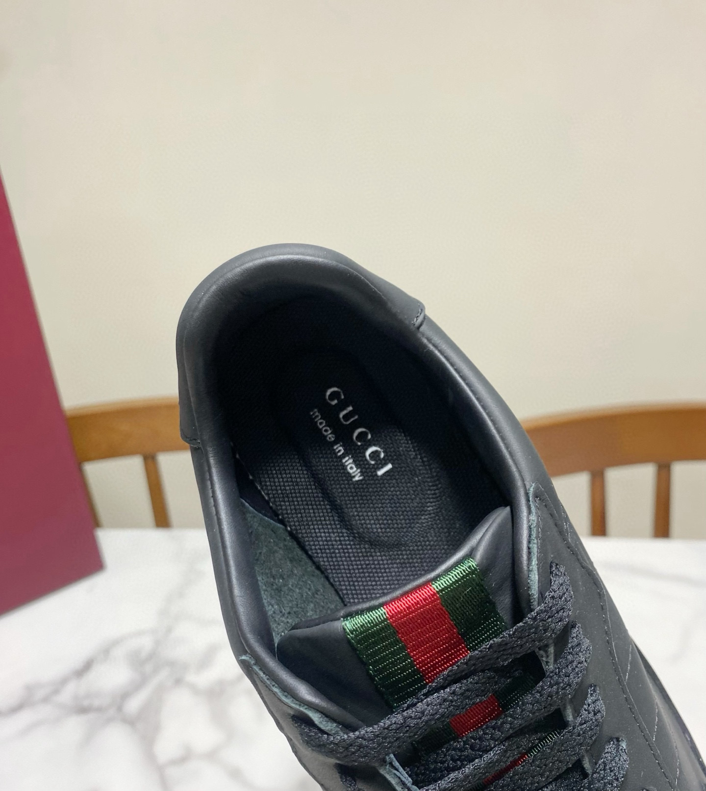 Gucci 구찌 Shift 시리즈 레트로 독일군 스니커즈 9