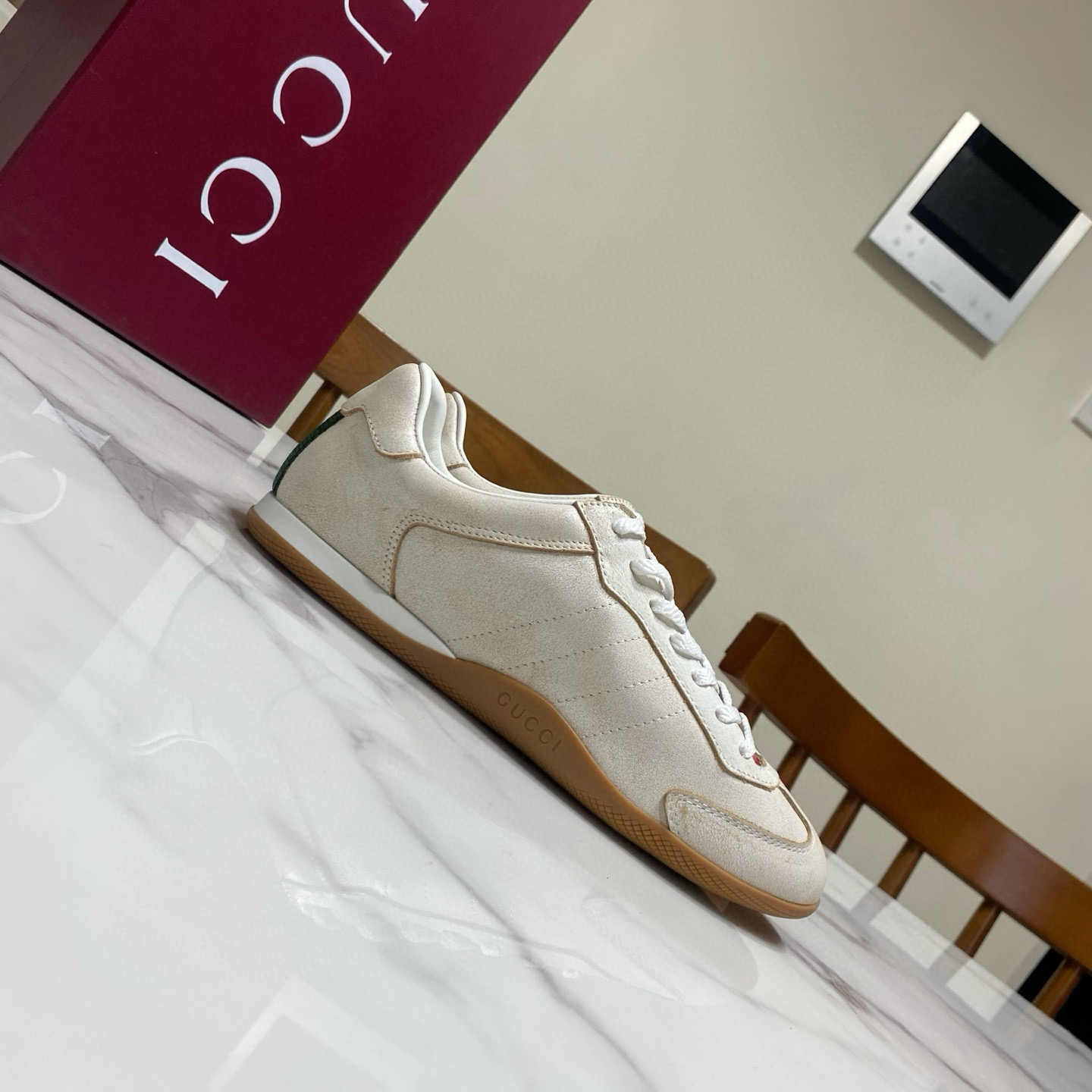 Gucci 구찌 Shift 시리즈 레트로 독일군 스니커즈 2