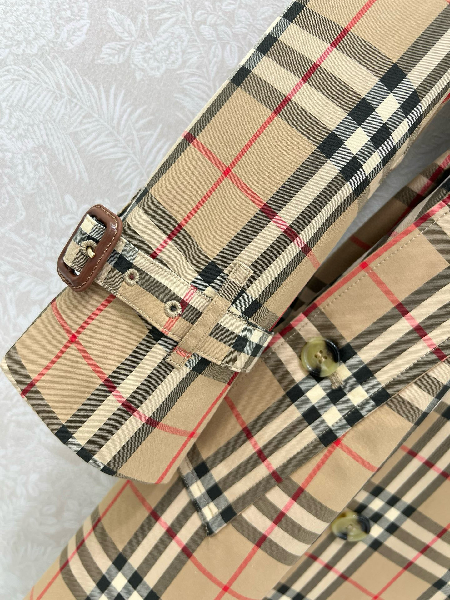 Burberry 버버리 빈티지 체크 더블브레스트 트렌치 코트 14