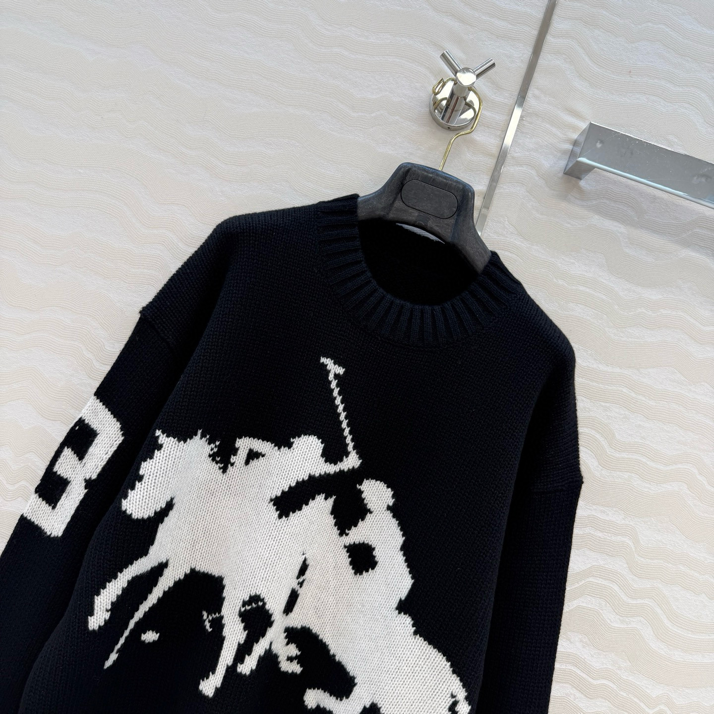 Ralph Lauren 폴로 자수 오버핏 니트 스웨터 2