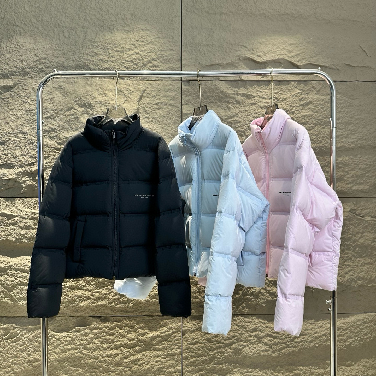 Alexander Wang 여성 숏 패딩 다운 점퍼 3