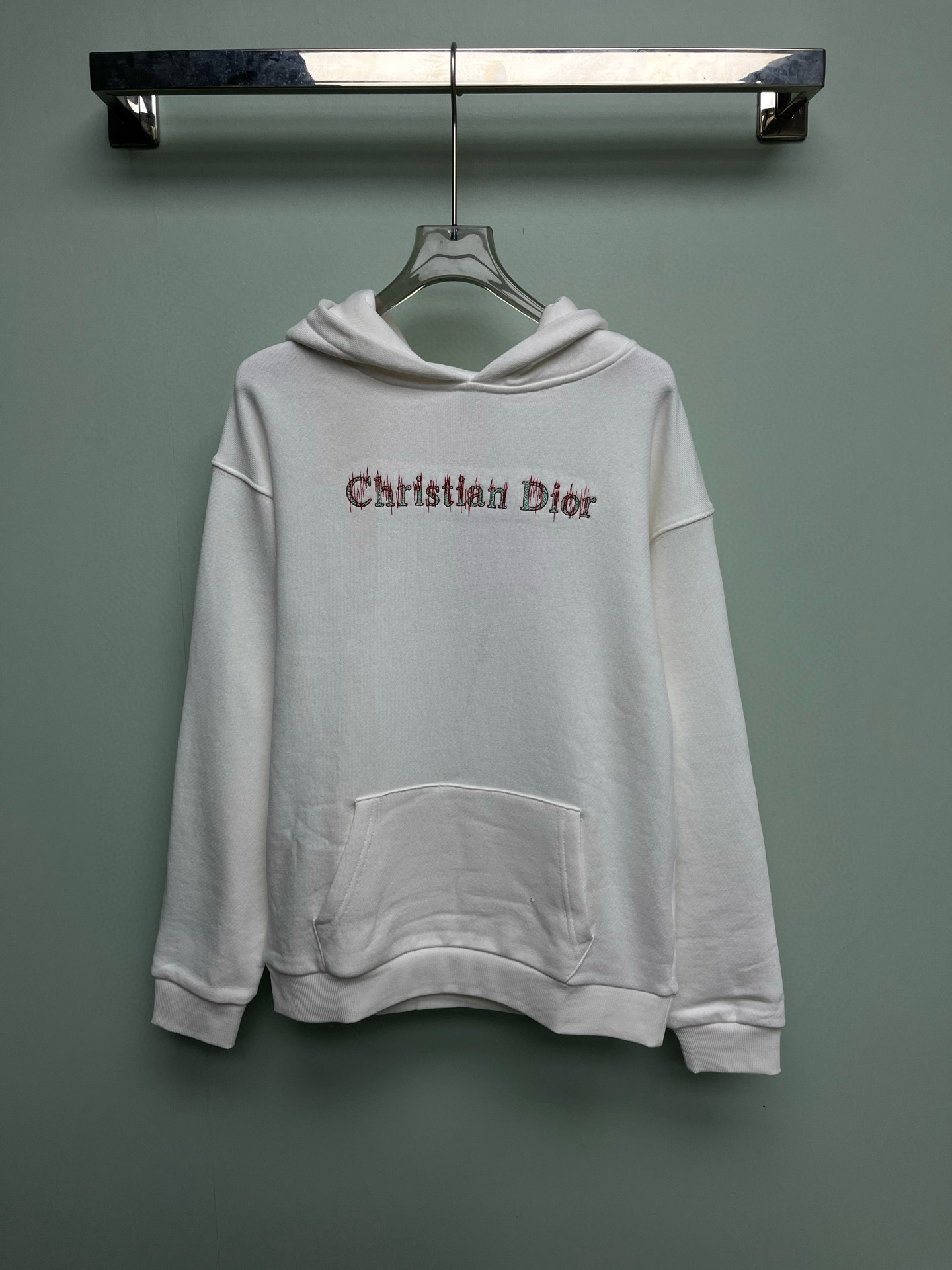 Christian Dior 크리스찬 디올 로고 자수 후드 맨투맨 1