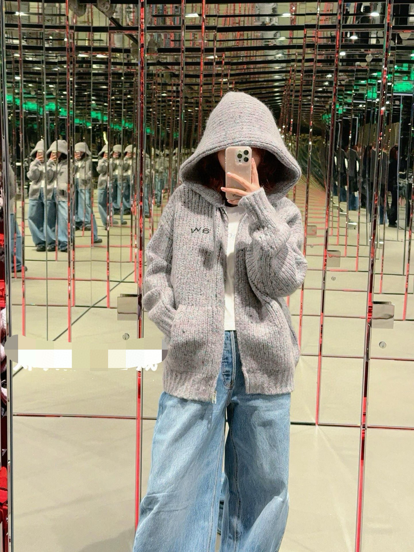 alexanderwang 알렉산더왕 25Ss AW 니트 후드 집업 가디건 1