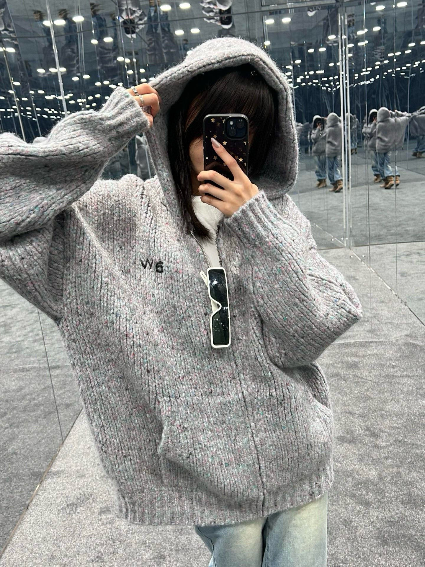 alexanderwang 알렉산더왕 25Ss AW 니트 후드 집업 가디건 2