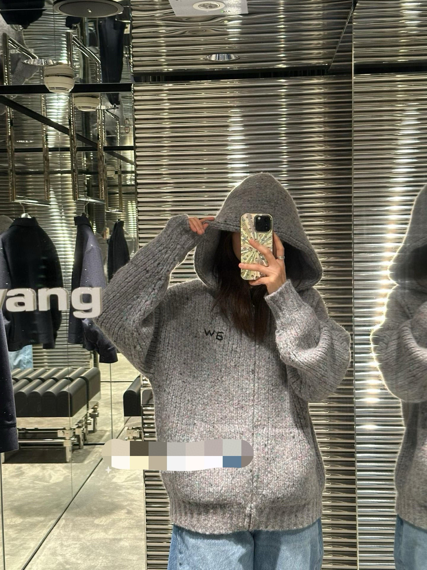 alexanderwang 알렉산더왕 25Ss AW 니트 후드 집업 가디건 6