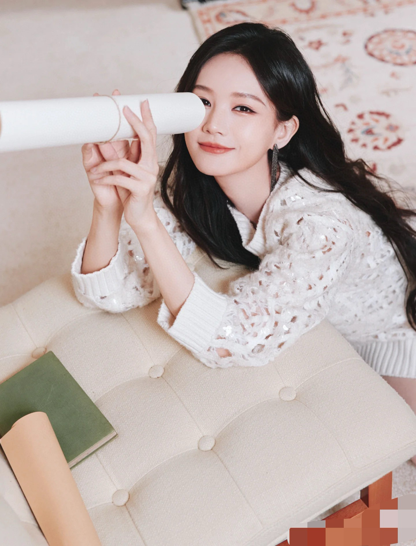 Brunello Cucinelli 브루넬로 쿠치넬리 시퀸 레이스 니트 원피스 8