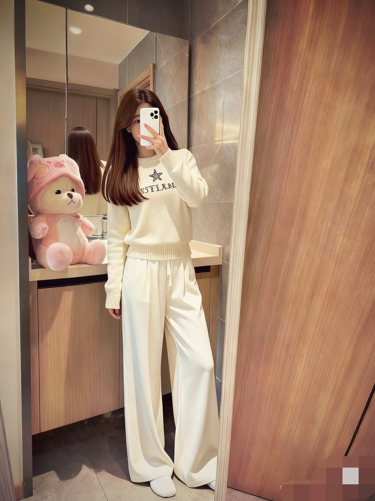 Dior 크리스찬 디올 스타 로고 자수 니트 스웨터 5