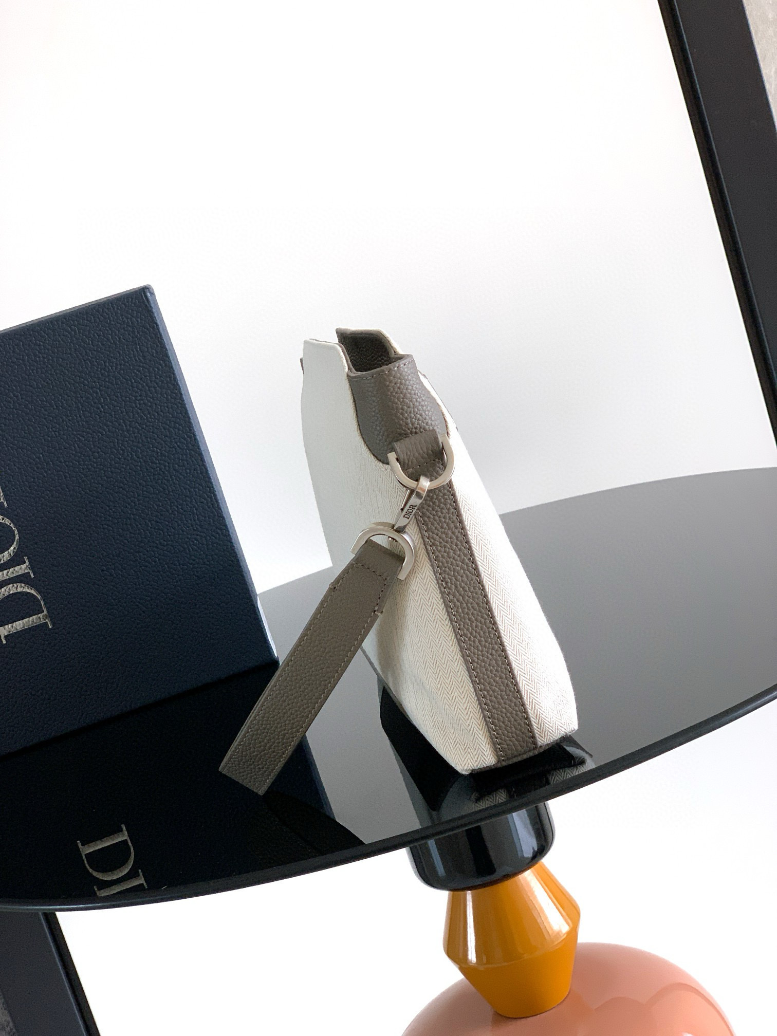 Dior Normandie A5 디올 노르망디 A5 삼각형 남성 클러치백 3