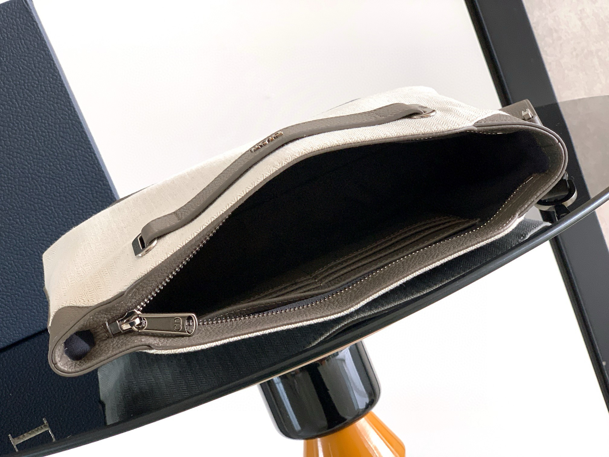 Dior Normandie A5 디올 노르망디 A5 삼각형 남성 클러치백 6