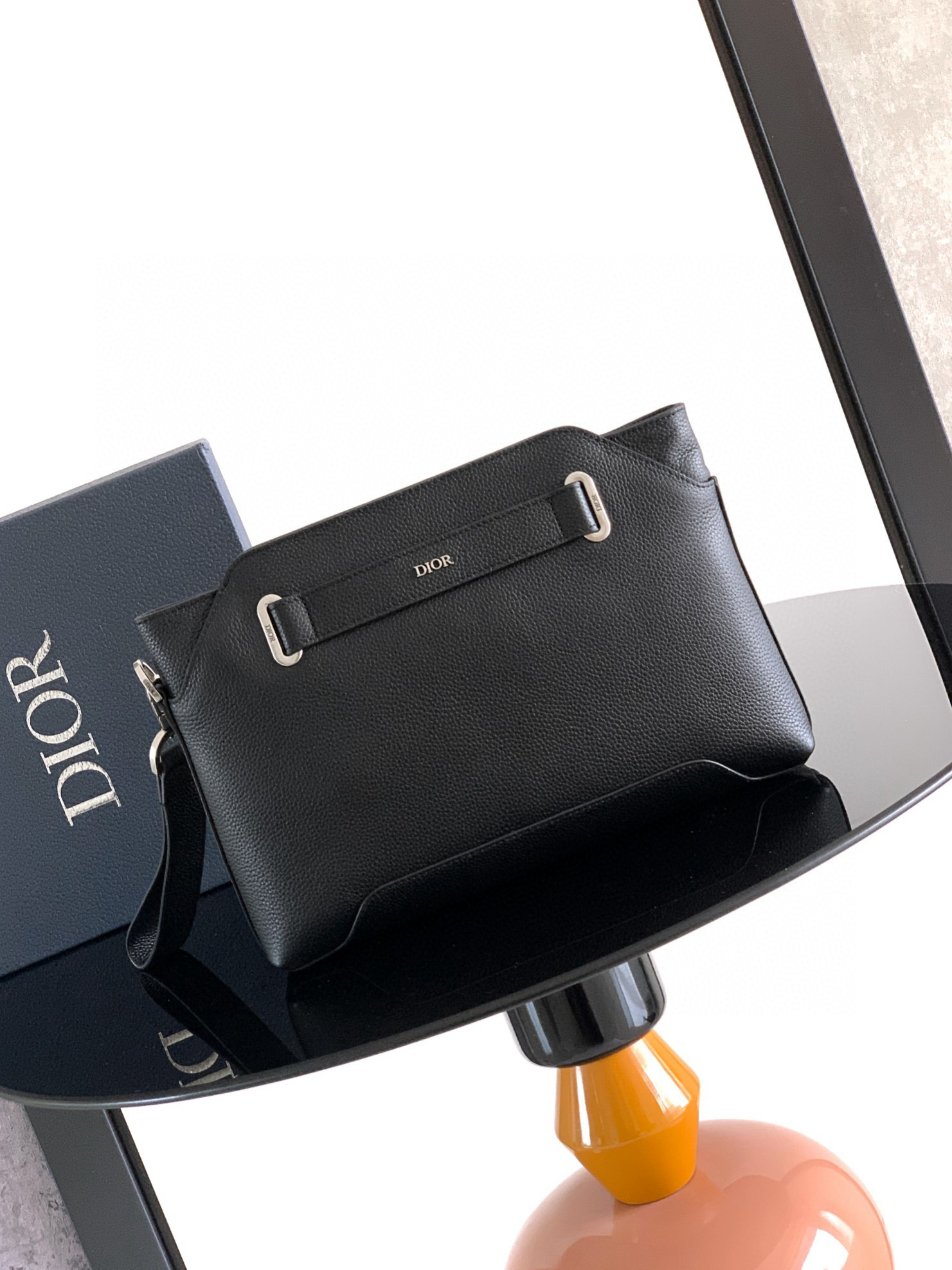 Dior Normandie A5 디올 노르망디 A5 삼각형 남성 클러치백 2