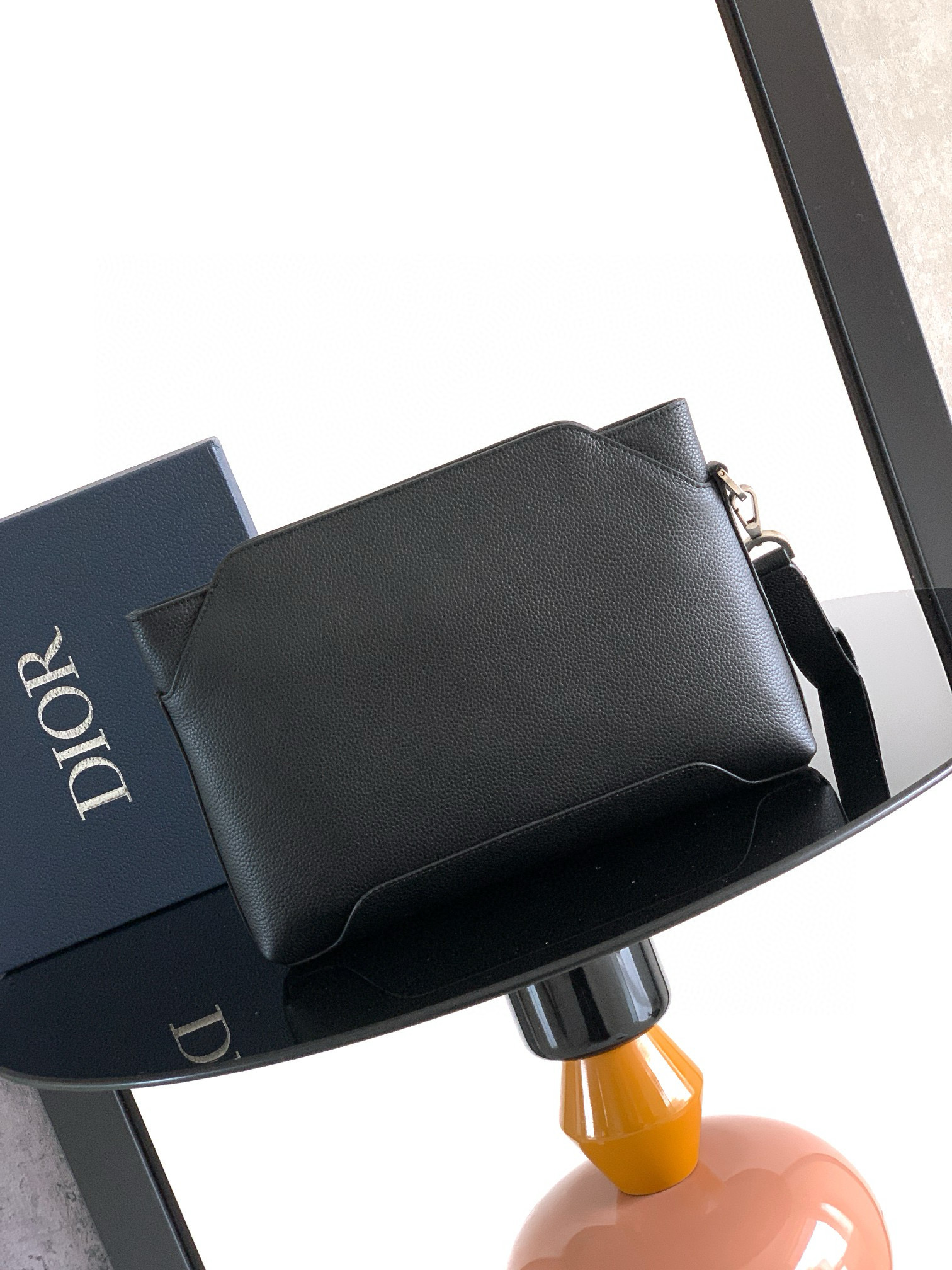 Dior Normandie A5 디올 노르망디 A5 삼각형 남성 클러치백 4