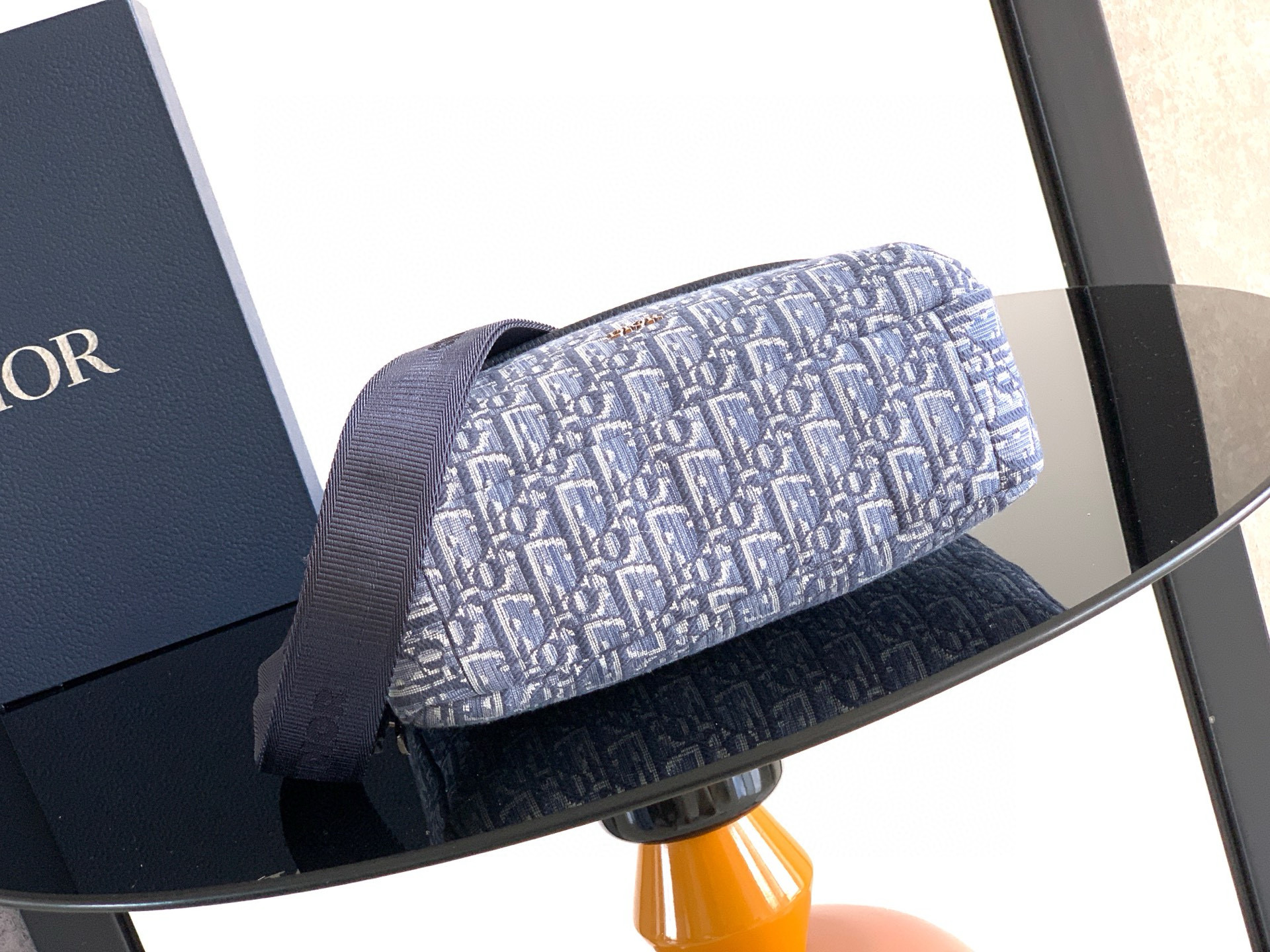 Dior 디올 Rider Soft 오블리크 자카드 스몰 크로스바디 백 6