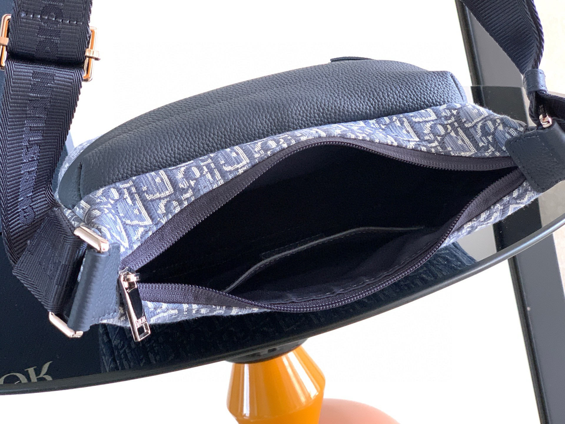 Dior 디올 Rider Soft 오블리크 자카드 스몰 크로스바디 백 9