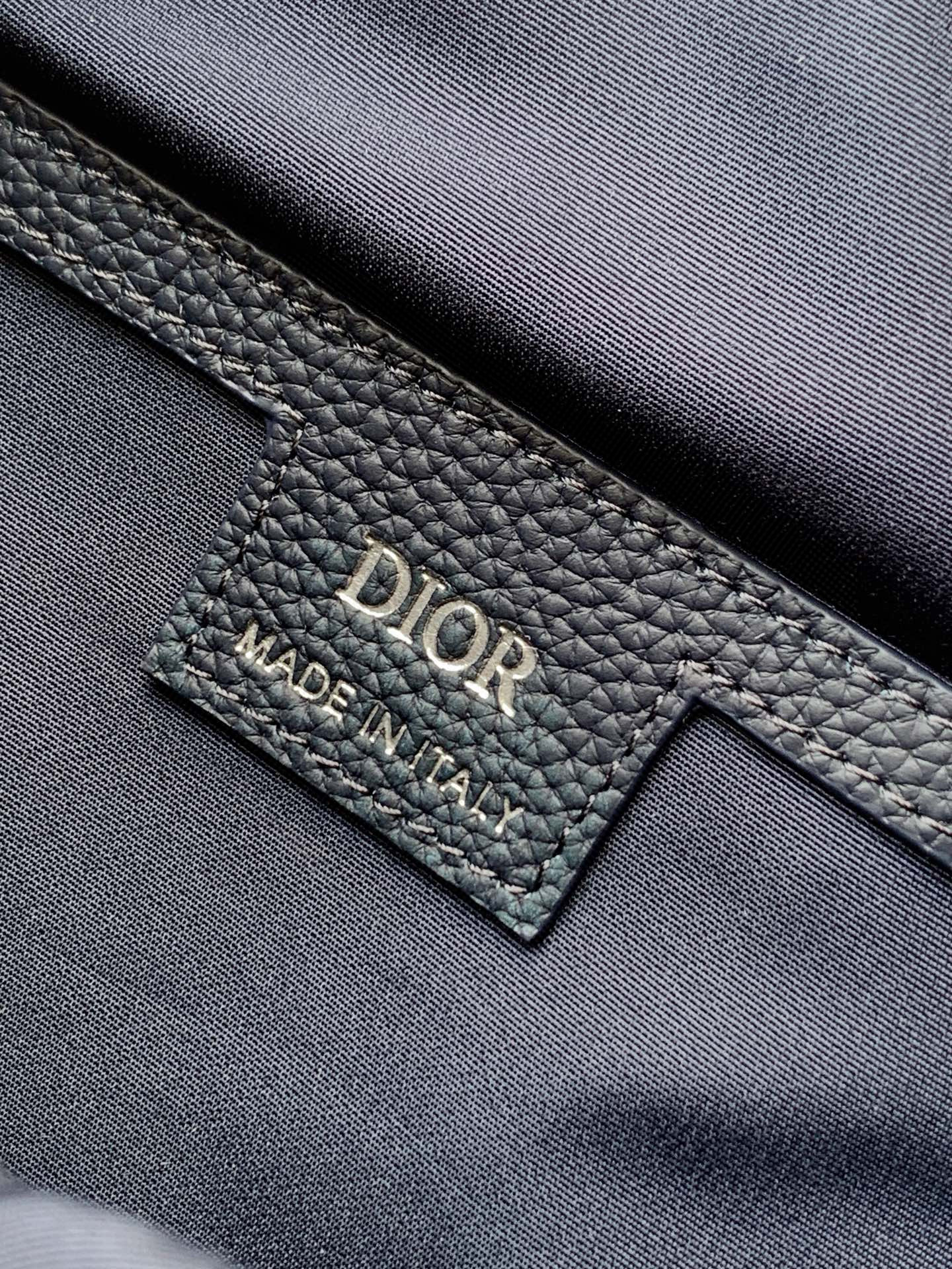 Christian Dior 라이더 소프트 오블리크 블루 메신저백 10