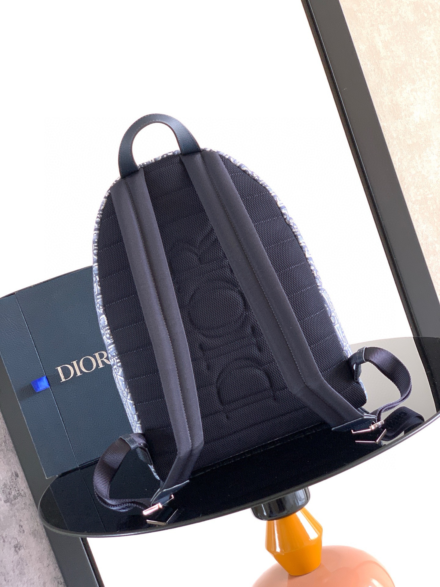 Dior 디올 Rider 블루 오블리크 백팩 4