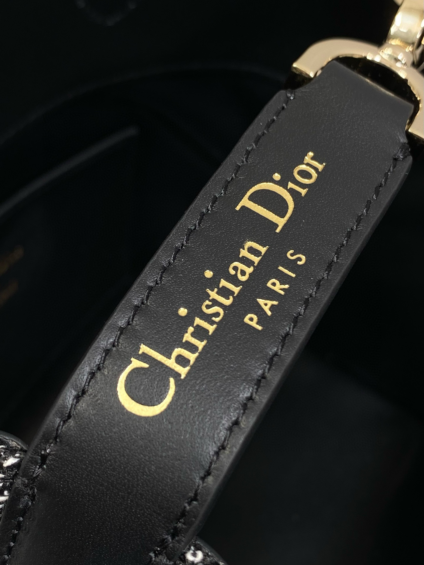 Dior 디올 Toujours 투쥬르 스몰 블랙 트위드 토트백 7