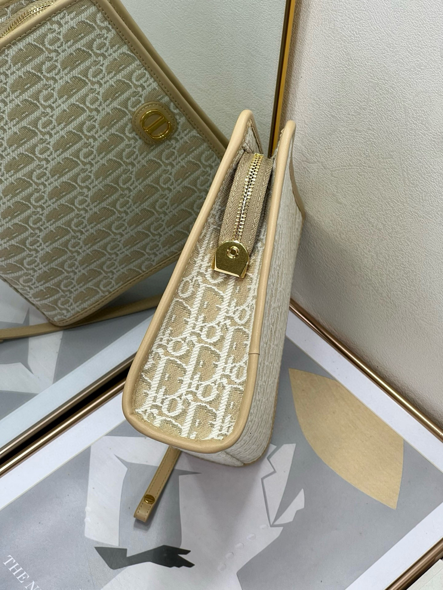 Dior 디올 캔버스 핸드 클러치백 8