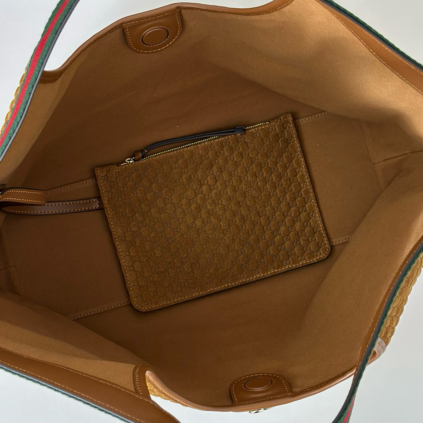 GUCCI 구찌 Giglio GG 패턴 캔버스 토트백 12