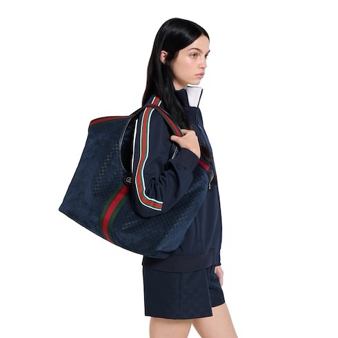 GUCCI 구찌 Giglio GG 패턴 캔버스 토트백 1