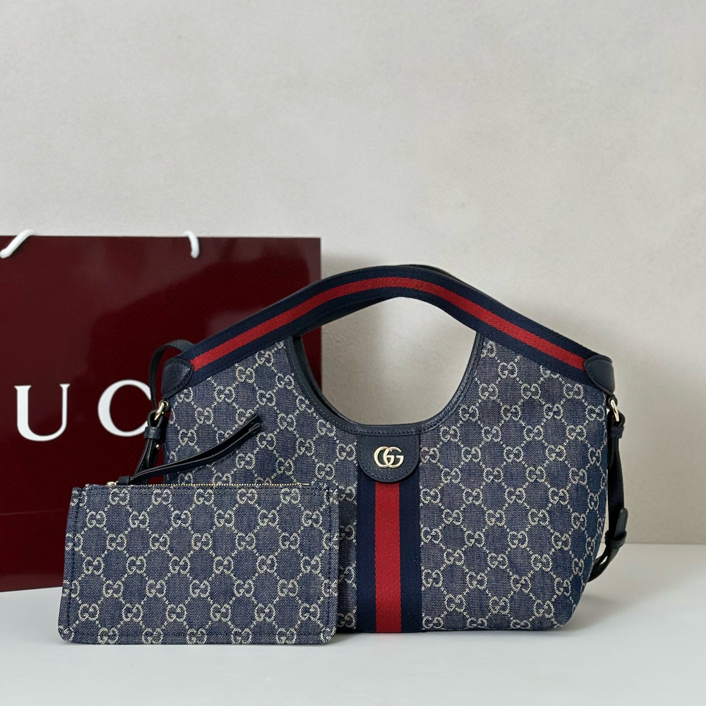 Gucci 구찌 Giglio 시리즈 소형 토트백 10