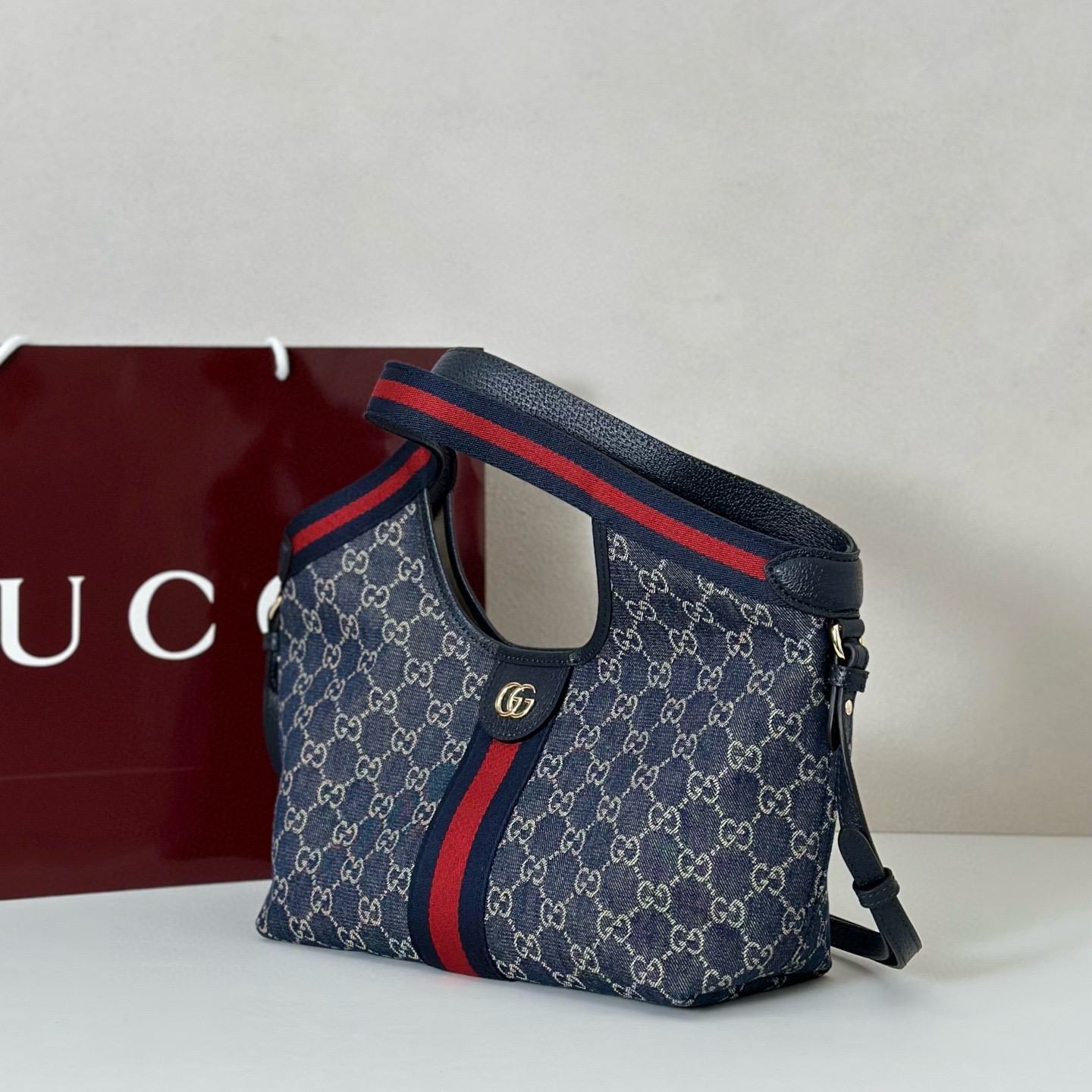 Gucci 구찌 Giglio 시리즈 소형 토트백 11