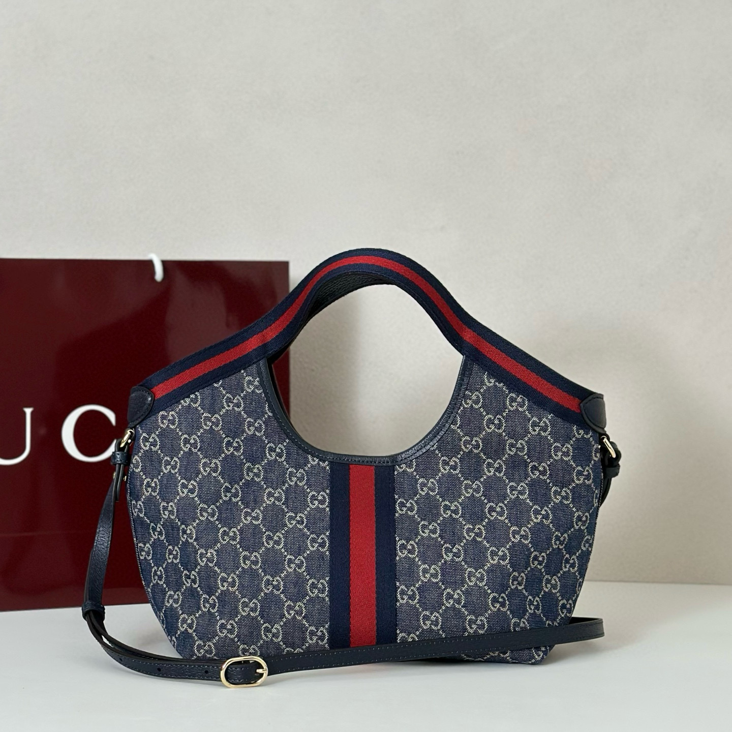 Gucci 구찌 Giglio 시리즈 소형 토트백 12