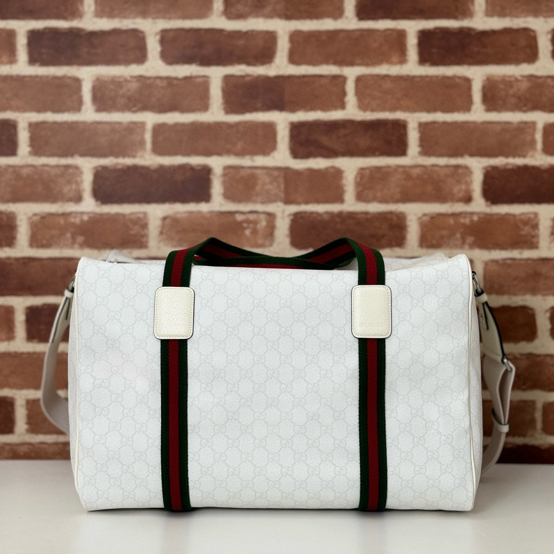 Gucci 구찌 GG 대형 화이트 여행가방 13