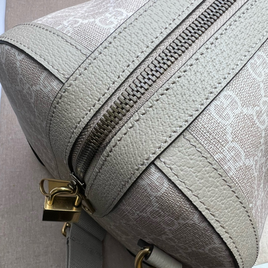 GUCCI 구찌 GG 수프림 웹 스트라이프 보스턴 여행가방 25