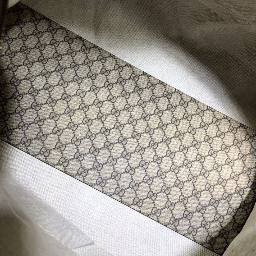 GUCCI 구찌 GG 수프림 웹 스트라이프 보스턴 여행가방 18