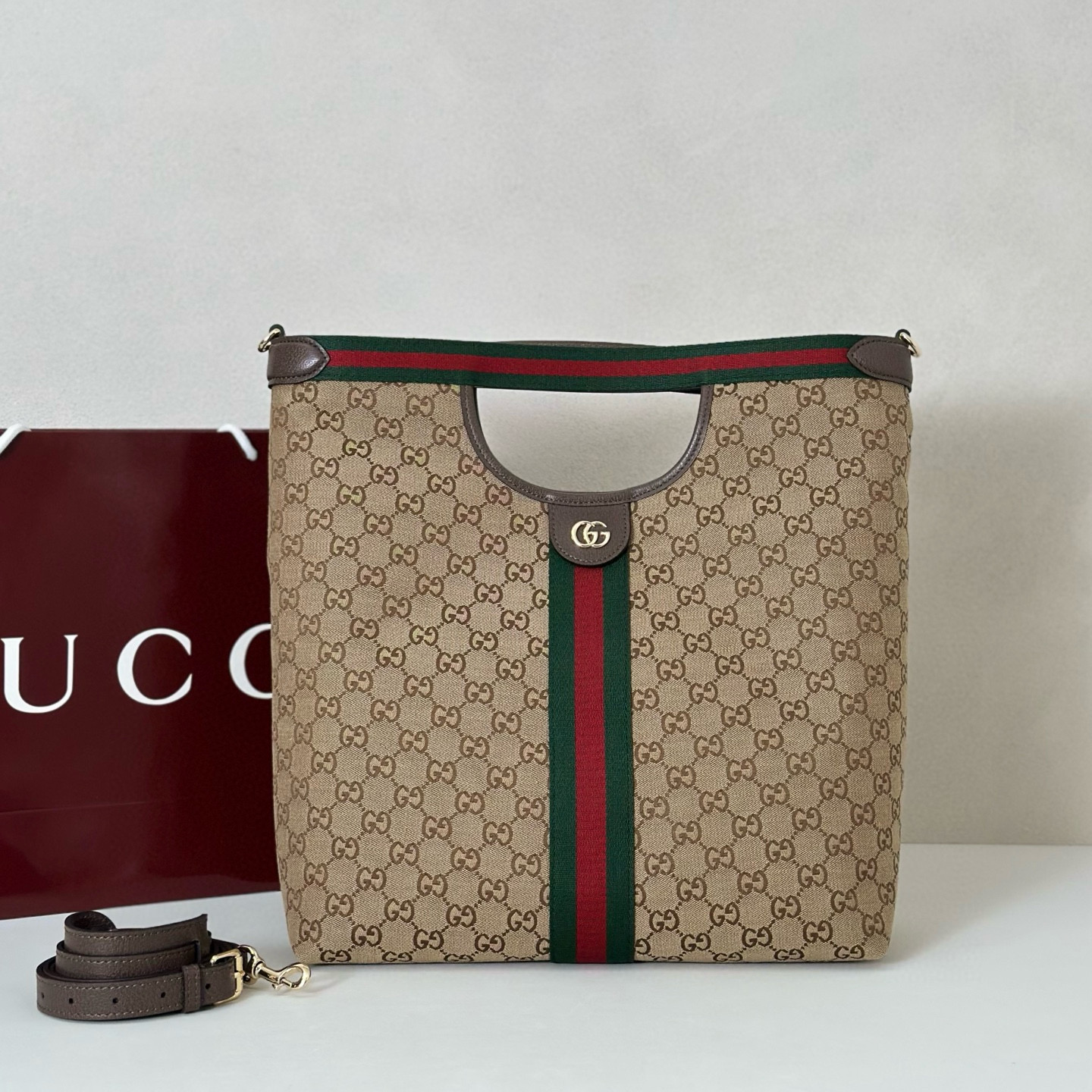 Gucci 구찌 Giglio 질리오 페피 기은세가방 시리즈 대형 토트백 10