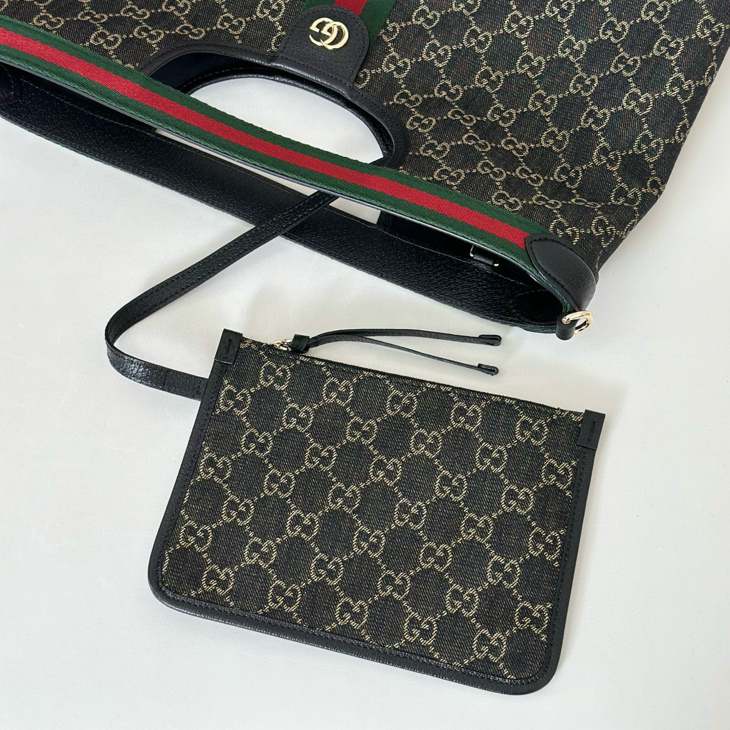 Gucci 구찌 Giglio 시리즈 대형 토트백 11